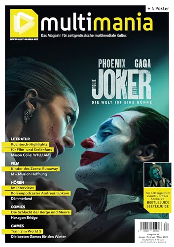 multimania - Das Magazin für zeitgenössische multimediale Kultur: Ausgabe #97 (Januar, Februar, März 2025) von In Farbe und Bunt Verlag