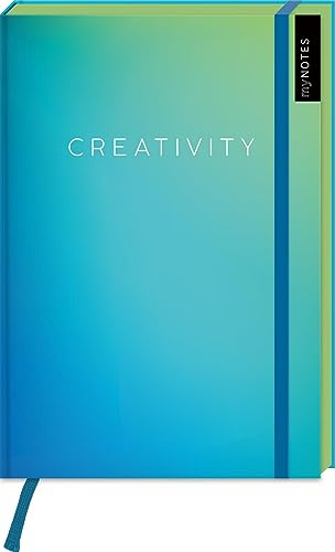 myNOTES Notizbuch A5: Creativity: Notebook medium, gepunktet, paginiert | Notizbuch im Gradient-Design: Ideal als Journal, Planner oder Tagebuch von arsEdition