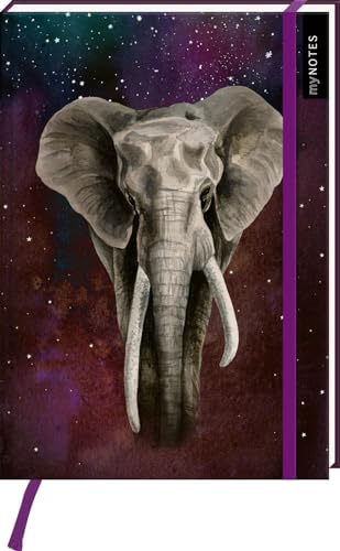 myNOTES Notizbuch A5: Elefant: Notebook medium, gepunktet, paginiert | Schönes Notizbuch: Ideal als Bullet Journal oder Tagebuch myNOTES Notizbuch A5: Elefant: Notebook medium, gepunktet, paginiert | Schönes Notizbuch: Ideal als Bullet Journal oder Tagebuch