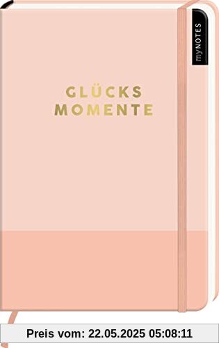 myNOTES Notizbuch A5: Glücksmomente: Notebook medium, gepunktet | In minimalistischem Desgin / Pastell Rosé: Ideal als Bullet Journal oder Tagebuch myNOTES Notizbuch A5: Glücksmomente: Notebook medium, gepunktet | In minimalistischem Desgin / Pastell Rosé: Ideal als Bullet Journal oder Tagebuch