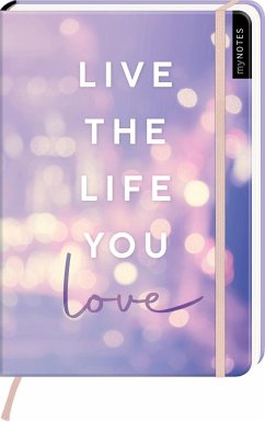 myNOTES Notizbuch A5: Live the life you love von ars edition