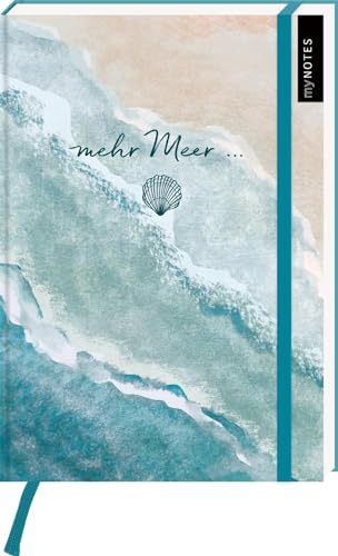 myNOTES Notizbuch A5: Mehr Meer ...: Notebook medium, gepunktet, paginiert | Notizbuch mit Meeresmotiv: Ideal als Journal, Planner oder Tagebuch myNOTES Notizbuch A5: Mehr Meer ...: Notebook medium, gepunktet, paginiert | Notizbuch mit Meeresmotiv: Ideal als Journal, Planner oder Tagebuch