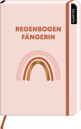 myNOTES Notizbuch A5: Regenbogenfängerin: Notebook medium, gepunktet | Für kreative Traumtänzerinnen: Ideal als Bullet Journal oder Tagebuch