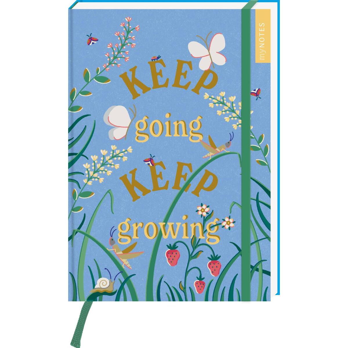 myNOTES Papeterie: Notizbuch A5 Cottage Style: Keep going keep growing myNOTES Papeterie: Notizbuch A5 Cottage Style: Keep going keep growing von Ars Edition GmbH