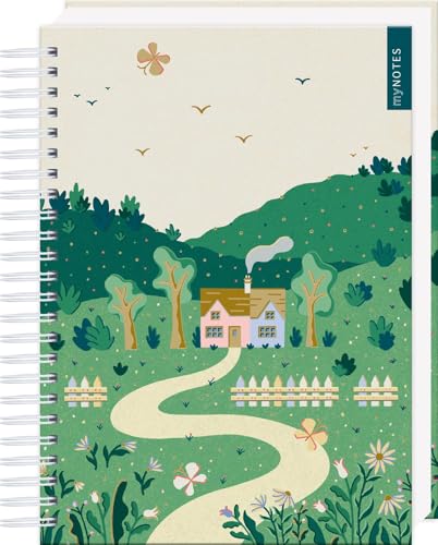 myNOTES Papeterie: Ringbuch Cottage Style: Mein Cottage-Garten: Notizbuch mit Spirale, florales Design, punktkariert, für Kreatives und Erinnerungen myNOTES Papeterie: Ringbuch Cottage Style: Mein Cottage-Garten: Notizbuch mit Spirale, florales Design, punktkariert, für Kreatives und Erinnerungen von arsEdition GmbH