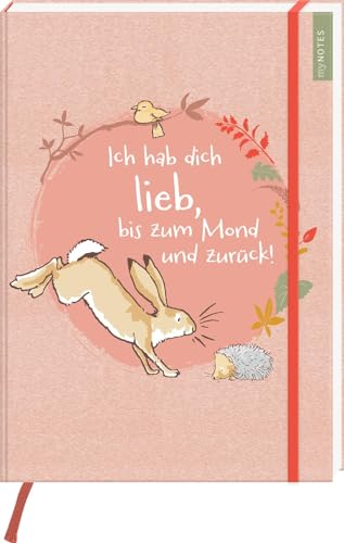 myNOTES Papeterie: Weißt du eigentlich, wie lieb ich dich hab? Notizbuch A4: Ich hab dich lieb, bis zum Mond und zurück! | Maxi-Blankbook DIN A4, gepunktet, für große Ideen und Notizen myNOTES Papeterie: Weißt du eigentlich, wie lieb ich dich hab? Notizbuch A4: Ich hab dich lieb, bis zum Mond und zurück! | Maxi-Blankbook DIN A4, gepunktet, für große Ideen und Notizen