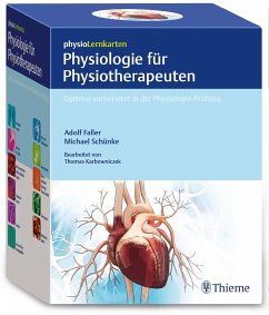 physioLernkarten - Physiologie für Physiotherapeuten von Thieme, Stuttgart