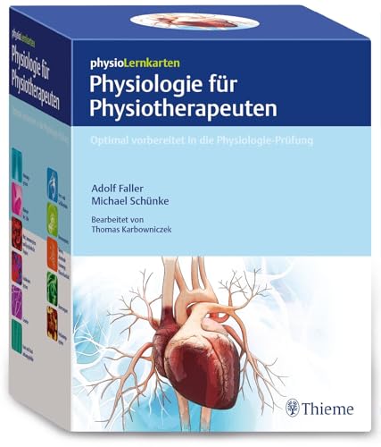Georg-Thieme Verlag physioLernkarten, Physiologie für Physiotherapeuten, 415 Karten, Physiologie Lernen Georg-Thieme Verlag physioLernkarten, Physiologie für Physiotherapeuten, 415 Karten, Physiologie Lernen