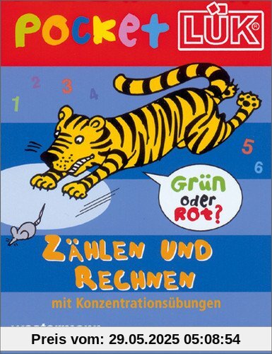 pocketLÜK: Zählen und Rechnen: 5-7 Jahre: Konzentrationsübungen pocketLÜK: Zählen und Rechnen: 5-7 Jahre: Konzentrationsübungen