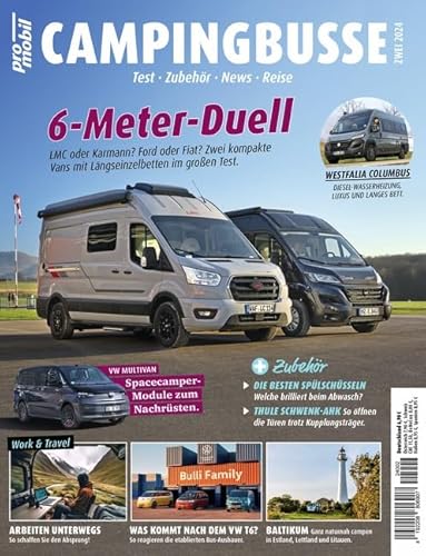 pro mobil Extra Campingbusse - 02/2024: Das Vanlife Magazin - Heft 02/2024 von Motorbuch