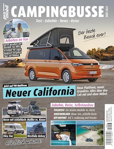 pro mobil Extra Campingbusse - 03/2024: Das Vanlife Magazin - Heft 03/2024 von Motorbuch