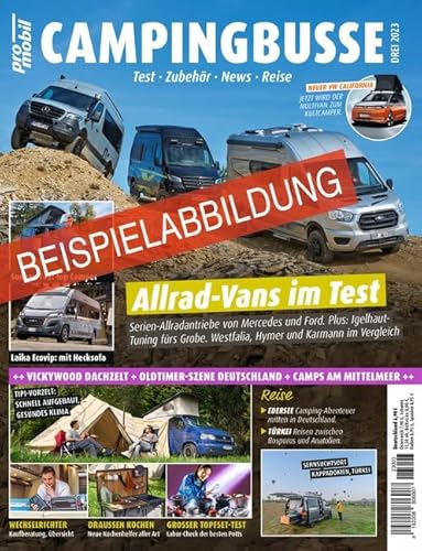 pro mobil Extra Campingbusse - 03/2024: Das Vanlife Magazin - Heft 03/2024