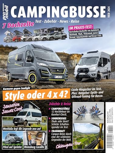 pro mobil Extra Campingbusse - 04/2024: Das Vanlife Magazin - Heft 04/2024 pro mobil Extra Campingbusse - 04/2024: Das Vanlife Magazin - Heft 04/2024 von Motorbuch