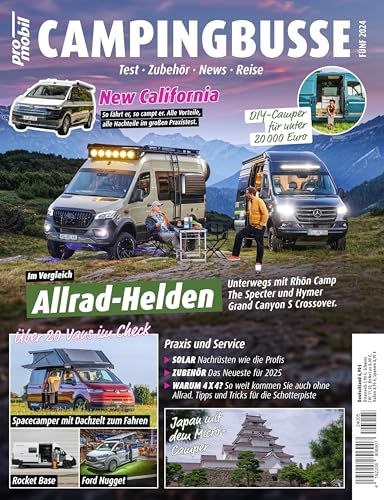 pro mobil Extra Campingbusse - 05/2024: Das Vanlife Magazin - Heft 05/2024 von Motorbuch