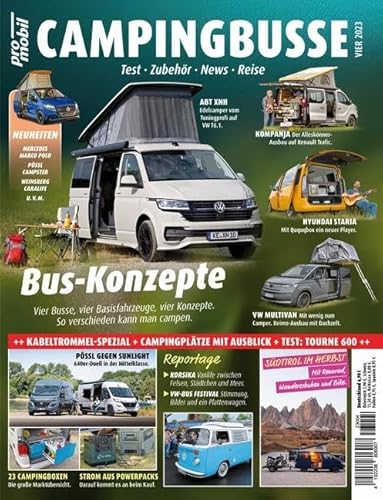pro mobil Extra Campingbusse: Das Vanlife Magazin - Heft 04/2023