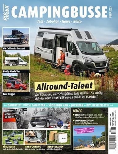 pro mobil Extra Campingbusse: Das Vanlife Magazin - Heft 05/2023 von Motorbuch Verlag
