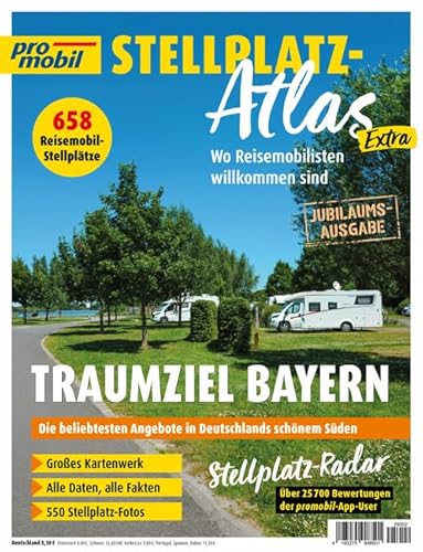promobil Stellplatz-Atlas 02/2025: Traumziel Bayern promobil Stellplatz-Atlas 02/2025: Traumziel Bayern von Motorbuch