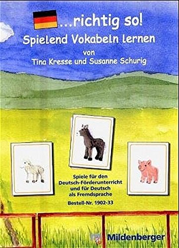 ... richtig so!: Spiele für den Deutsch-Förderunterricht und für Deutsch als Fremdsprache ... richtig so!: Spiele für den Deutsch-Förderunterricht und für Deutsch als Fremdsprache