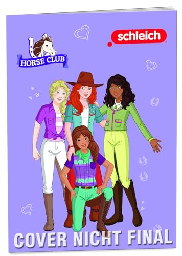 schleich® Horse Club™ – Glitzer-Anziehsticker: mit 8 Stickerseiten (inkl. Glitzersticker)