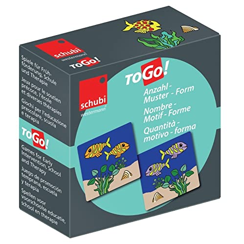 schubi ToGo: Anzahl – Muster – Form (SCHUBI ToGo: Spiele zur visuellen Wahrnehmung) von SCHUBI