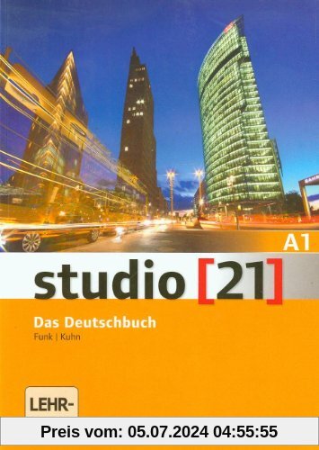 studio [21] - Grundstufe: A1: Gesamtband - Das Deutschbuch (Kurs- und Übungsbuch mit DVD-ROM): DVD: E-Book mit Audio, interaktiven Übungen, Videoclips