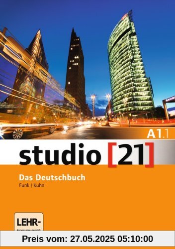 studio [21] - Grundstufe: A1: Teilband 1 - Das Deutschbuch (Kurs- und Übungsbuch mit DVD-ROM): DVD: E-Book mit Audio, interaktiven Übungen, Videoclips