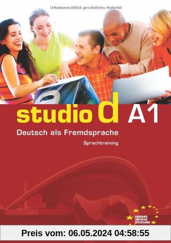 studio d - Grundstufe: A1: Gesamtband - Sprachtraining: Deutsch als Fremdsprache
