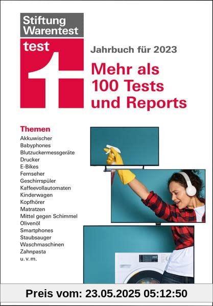 test Jahrbuch 2023: Mehr als 100 Tests und Reports test Jahrbuch 2023: Mehr als 100 Tests und Reports