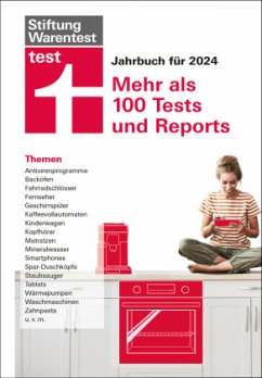 test Jahrbuch 2024 von Stiftung Warentest