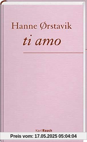 ti amo: Roman