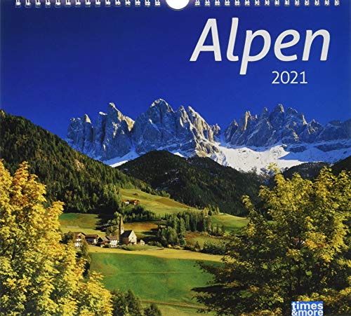 times&more Alpen Bildkalender Kalender 2021