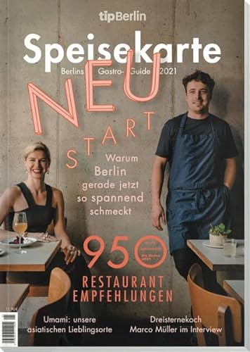 tipBerlin Speisekarte 2021: Berlins Gastro-Guide mit 950 Restaurant-Empfehlungen