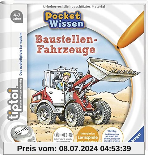 tiptoi® Baustellen-Fahrzeuge (tiptoi® Pocket Wissen)