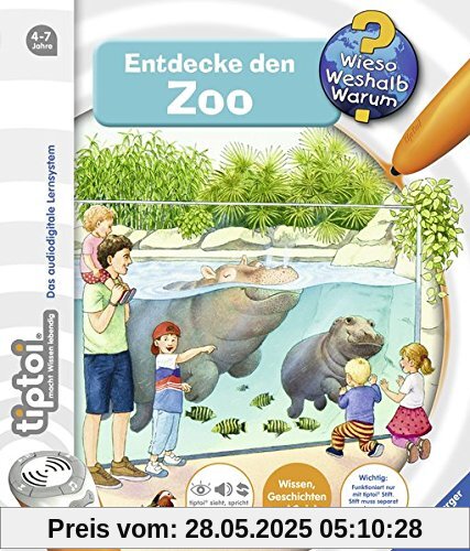 tiptoi® Entdecke den Zoo (tiptoi® Wieso? Weshalb? Warum?, Band 20)