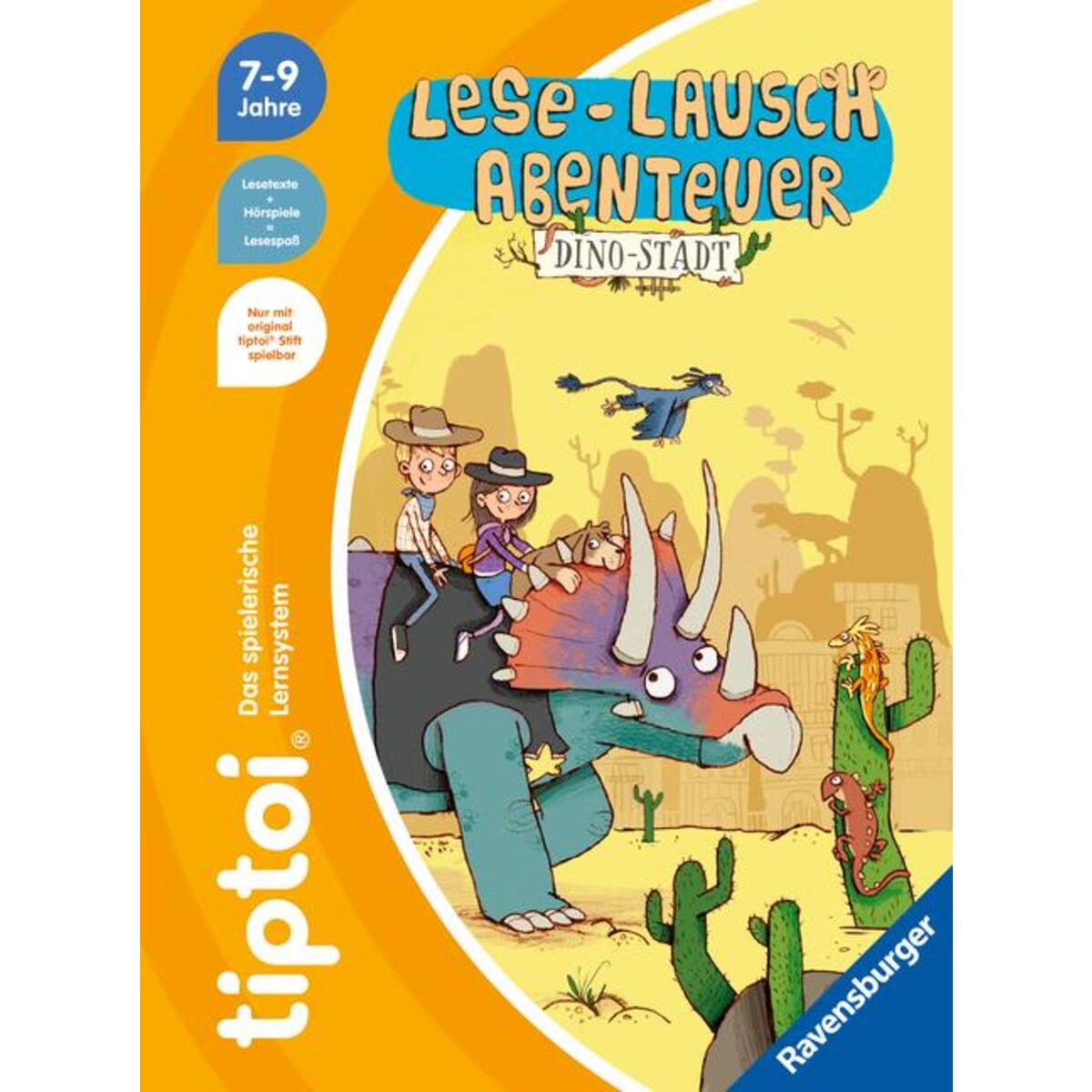 tiptoi® Lese-Lausch-Abenteuer Dino-Stadt von Ravensburger Verlag