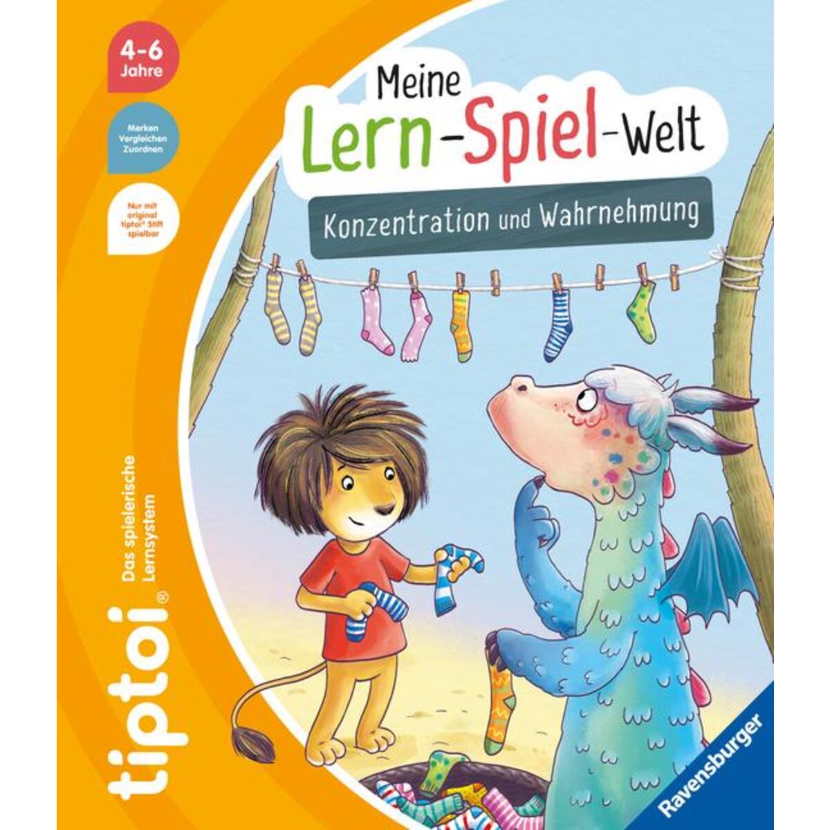 tiptoi® Meine Lern-Spiel-Welt - Konzentration und Wahrnehmung von Ravensburger Verlag