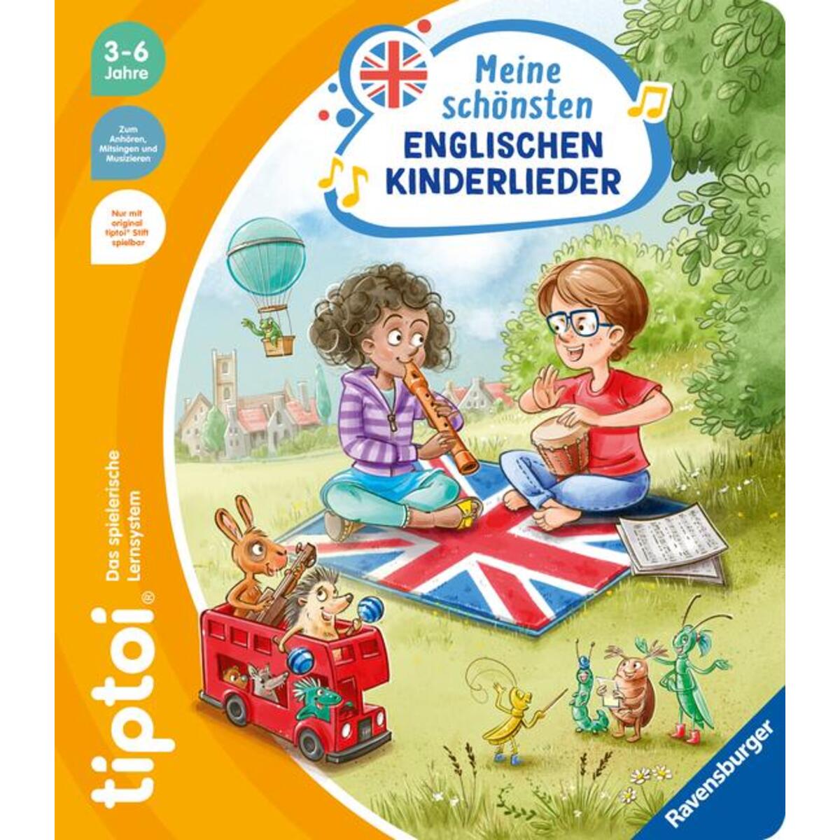 tiptoi® Liederbücher - Meine schönsten englischen Kinderlieder von Ravensburger Verlag