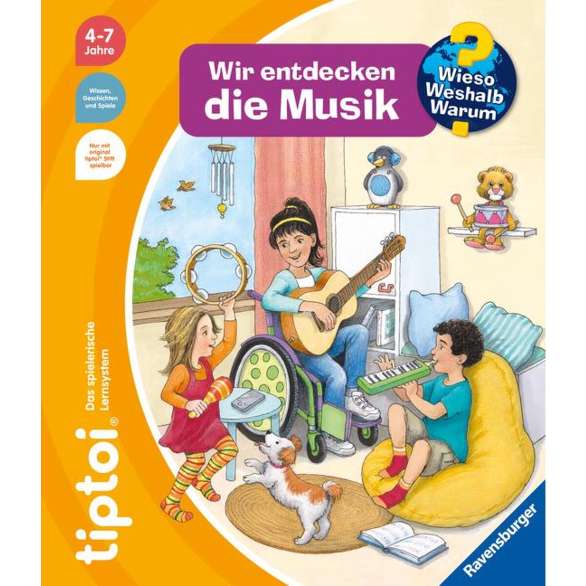 tiptoi® Wieso? Weshalb? Warum? - Wir entdecken die Musik von Ravensburger Verlag