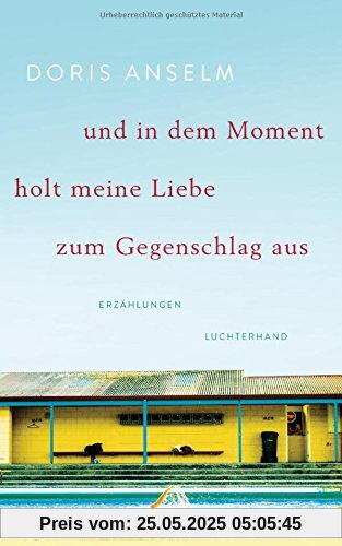 und in dem Moment holt meine Liebe zum Gegenschlag aus: Erzählungen