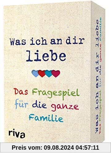 was ich an dir Liebe – Das Fragespiel für die ganze Familie