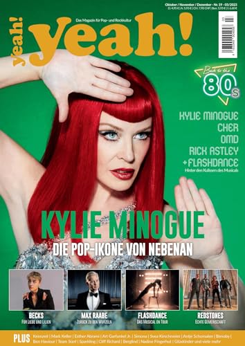 yeah! – Das Magazin für Pop- und Rockkultur: Ausgabe #19 (Oktober/November/Dezember 2023) von In Farbe und Bunt Verlag