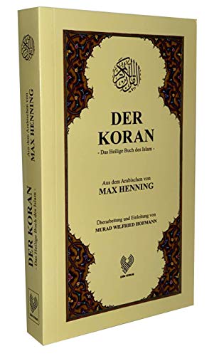 Der KORAN, das heilige Buch des Islam, Taschenbuch nur DEUTSCH