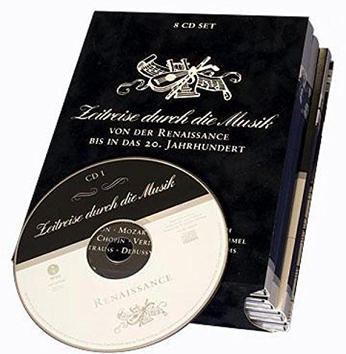 8 CDs Zeitreise durch die Musik, Von der Renaissance bis in das 20. Jahrhundert 4043002526204 von Impuls International N.V.,