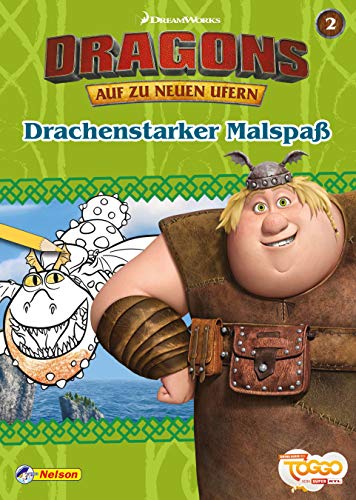 DreamWorks Dragons: Dreamworks Dragons: Drachenstarker Malspaß Nr. 2