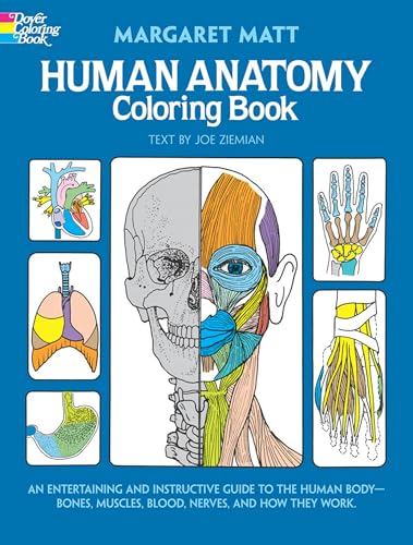 Human Anatomy Coloring Book (Dover Science for Kids Coloring Books)