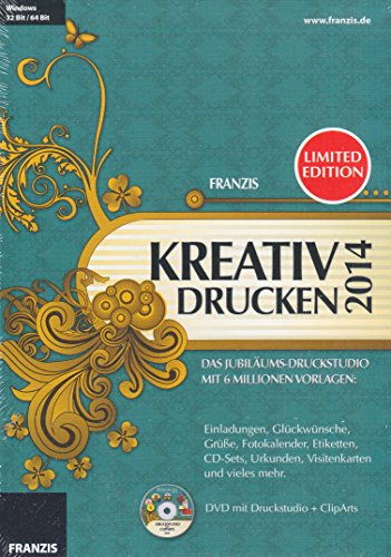 KREATIV DRUCKEN 2014 Limited Edition von Franzis