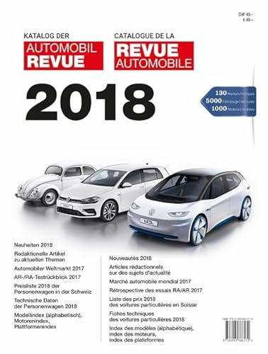 Katalog der Automobil-Revue 2018