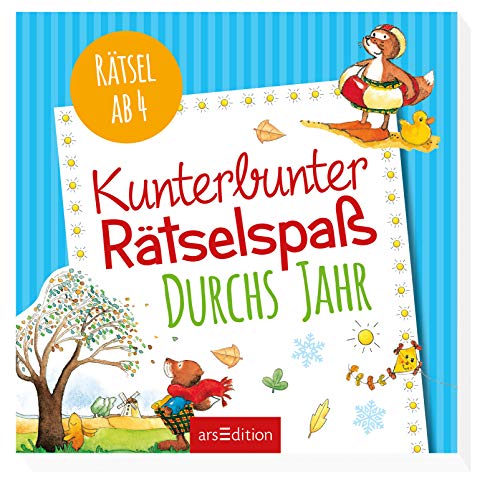 Kunterbunter Rätselspaß durchs Jahr