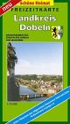 Landkreis Döbeln, Freizeitkarte, mit Stadtplänen von Döbeln und Waldheim Landkreis Döbeln, Freizeitkarte, mit Stadtplänen von Döbeln und Waldheim