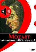 Meisterwerke - 40 Stunden mp3. Wolfgang Amadeus Mozart. DVD-ROM von Directmedia Publishing